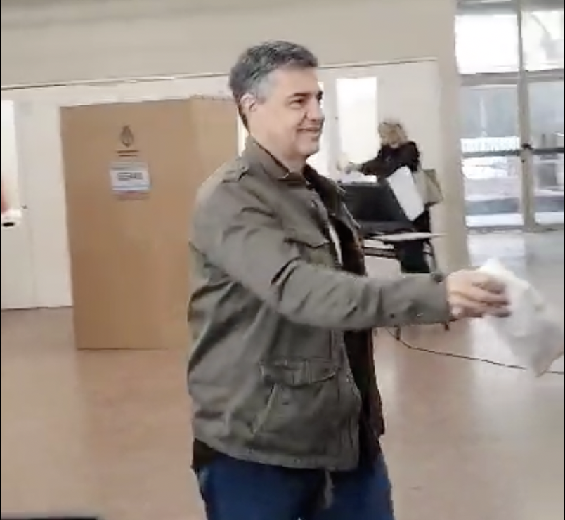 orge Macri votó en Palermo, destacando un proceso sin problemas y animando a la participación ciudadana.